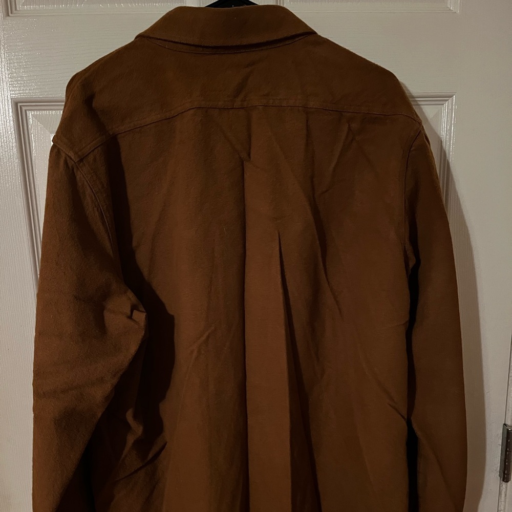 SCHOTT NYC Men's Flannel Work Shirt Jacket - Picture 4 of 10